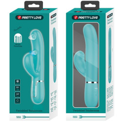 Pretty Love - Perlita Vibrateur Multifonction 3 En 1 Point G Vert Aqua
